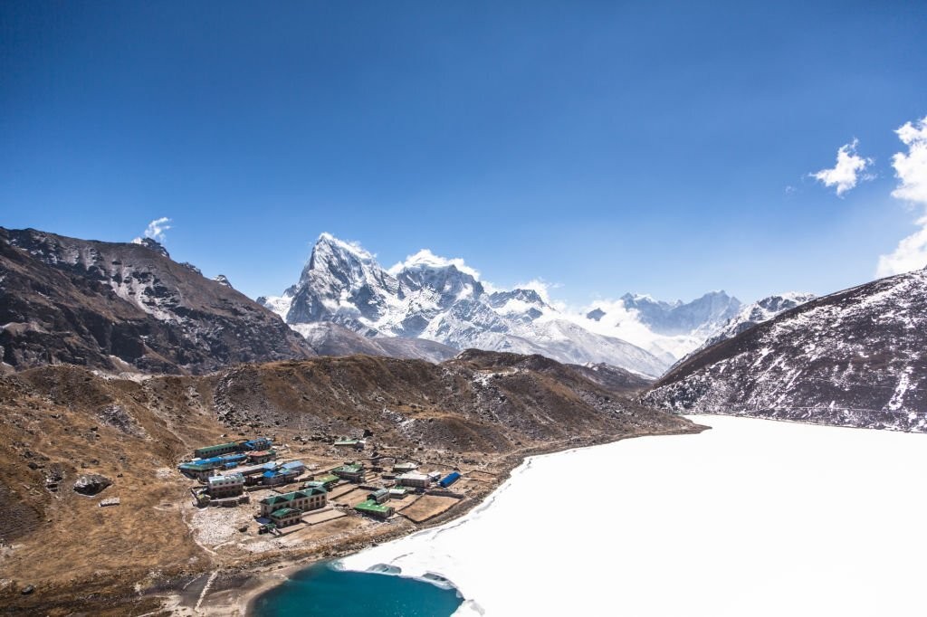 Gokyo lake with Renjo La Pass